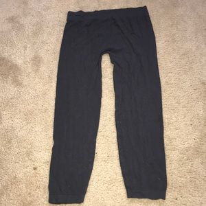 Dark Grey Capri Leggings